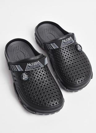 Кроксы мужские черного цвета 177729k
