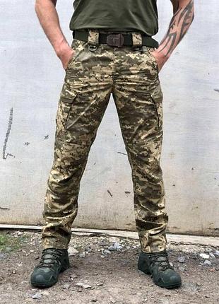 Штани штурмові піксель армована нитка 🪡 посилена тканина