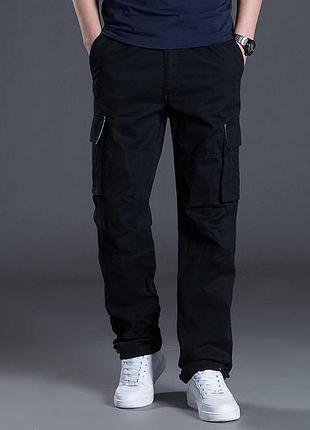 Тактические брюки карго urban force black