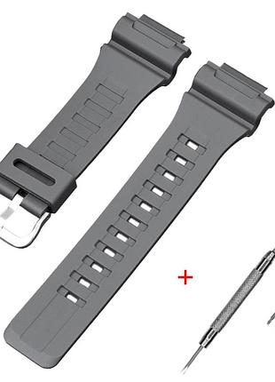 Ремешок для casio ae-1000w gray si