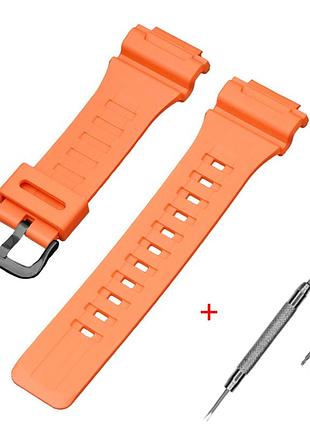 Ремінець для casio ae-1000w orange bk