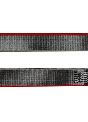 Нейлоновый ремешок 42/44/45/49 мм grey-red