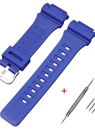 Ремешок для casio ae-1000w blue si
