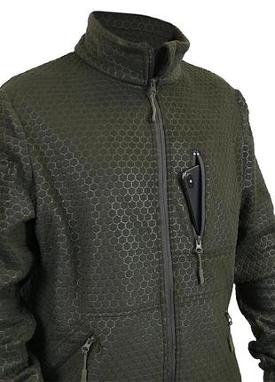 Флисовая кофта militex windblock tactical khaki mod. 4 4