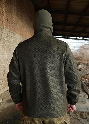 Флисовая кофта militex windblock tactical khaki mod. 4 10