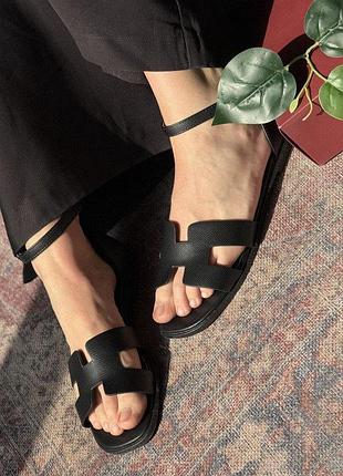 Босоножки женские stefani black черные экокожа летние повседневные 36-41
