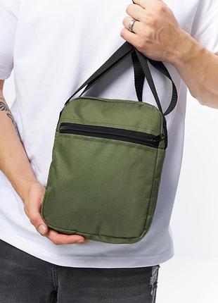 Сумка хаки спорт puma, мессенджер мужской, борсетка пума 2