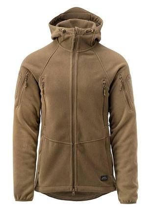 Флісова кофта helikon patriot mk2 hybrid fleece - coyote