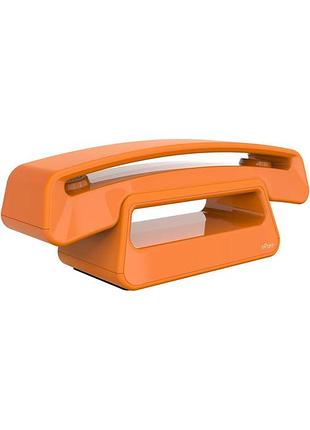 Беспроводной стационарный телефон alcatel epure iconic dect, винтажный дизайн, большой графический дисплей,