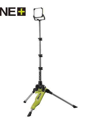 Аккумуляторный светильник со штативом ryobi r18tl-0 one+ 18v