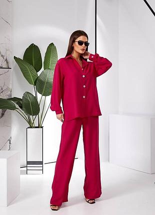 Женский костюм в стиле casual s345 strawberry 50/52