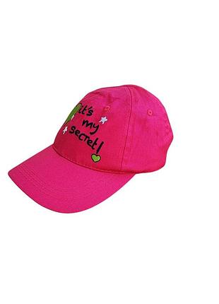 Детская бейсболка для девочки chicco 47-48 см розовый (250426013a)