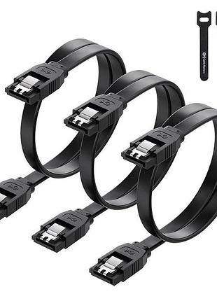 Кабелі sata від cable matters – 18-дюймовий кабель sata iii 6 гбіт/с для ssd, hdd, cd/dvd-приводів, жорсткого диска, оптичного
