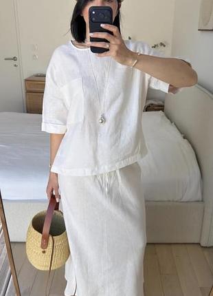 Костюм zara льон