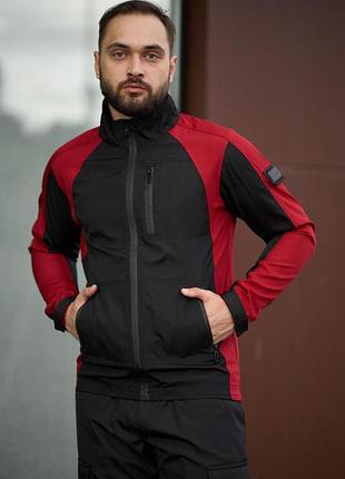 Мужская куртка soft shell light "iforce" intruder красная s