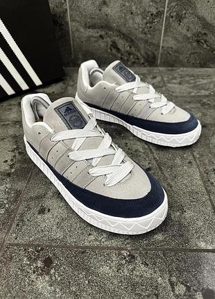 Мужские кроссовки adidas adimatic neighborhood gray & blue 45 (28.5 см )