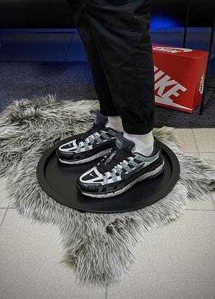 Мужские кроссовки nike p-6000 reflective t black & grey 44 (28 см)