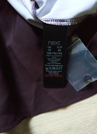 Бордовая блузка,блуза р.46-48 (12)6 фото