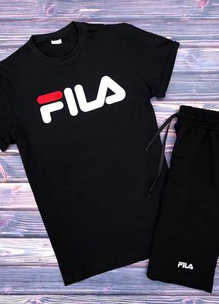 Мужской комплект 2в1 fila f3 (футболка + шорты) s