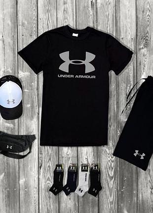 Мужской костюм under armour black banana s