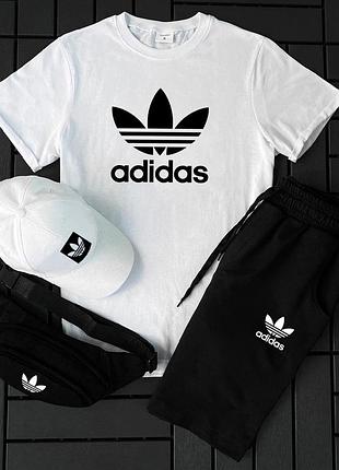 Мужской комплект 2в1 adidas n1 (футболка + шорты) s
