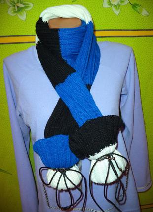 Вязанный шарфик