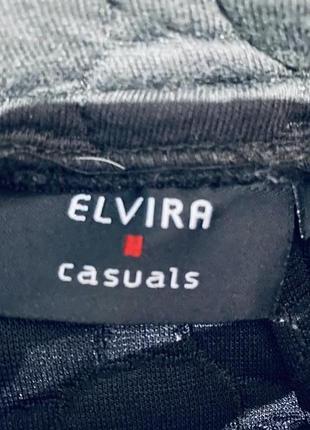 Тёплая чёрная юбка миди elvira casuals  размер 405 фото