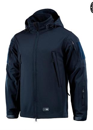 Тактическая куртка soft shell o2 тёмно-синяя xs
