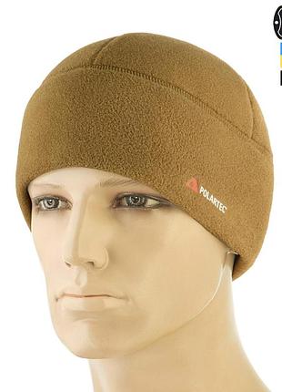 Тактическая шапка polartec cold weather q253 койот l