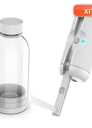 Портативне біде підмивач душ-спрей luoov compact bidet sprayer 500 мл перезаряджуване ручне біле abs силікон для подорожей