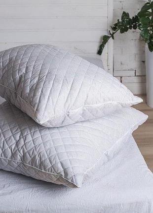 Комплект подушок ecotton 2 шт. 40х60 см антиаллергенная серый 10-0090 grey