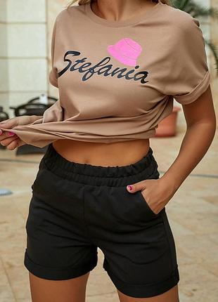 Женский костюм stefania s448 coffe & milk 42