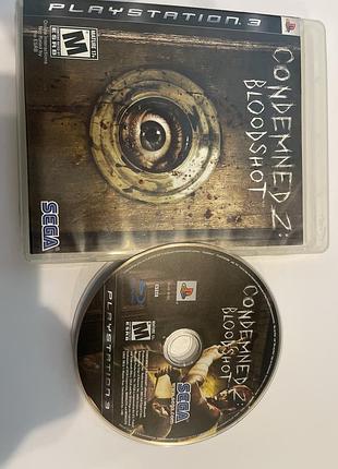 Ps3 диск condemned 2 bloodshhot