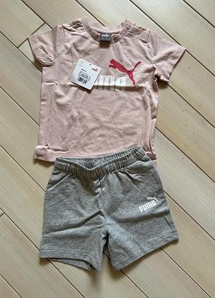 Костюм puma футболка і шорти