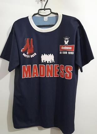 Madness vintageордатное управление 1999 мужская футболка р. l