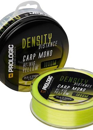 Волосінь prologic density distance mono 1000m (hi-viz yellow) 0.33mm 13.5lb/6.15kg