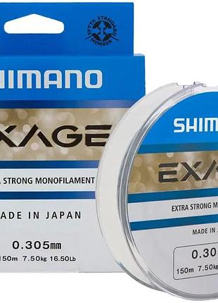 Леска shimano exage 300m 0.305mm 7.5kg