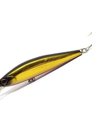 Воблер daiwa dr.minnow 2 70s 70mm 6.6g #kurokin