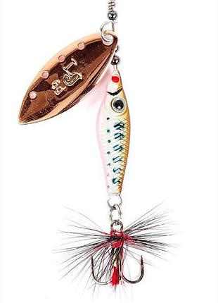 Блесна вращ. lucky john trian blade long 6г