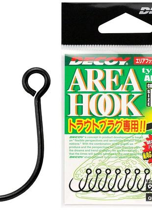 Гачок decoy ah-3 area hook iii #08 (10 шт / уп)