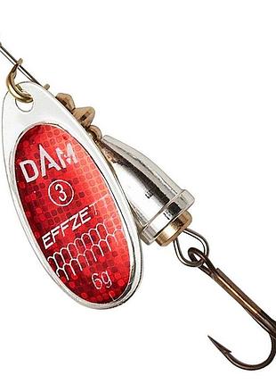 Блешня-обертова dam effzett executor 6гр (reflex red)