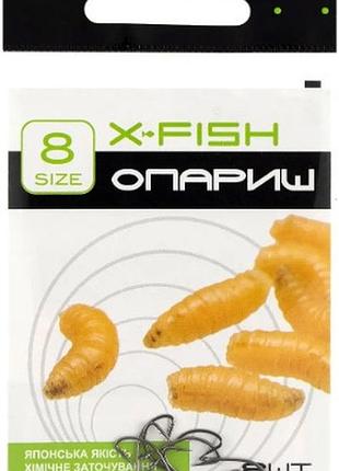 Крючок x-fish опарыш #8 (8 шт/уп)