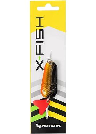 Блесна x-fish godzilla 14g #06 orange gold