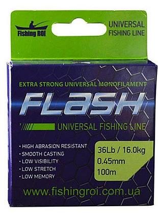 Волосінь fishing roi flash universal line 100м 0,20 мм 3.8кг
