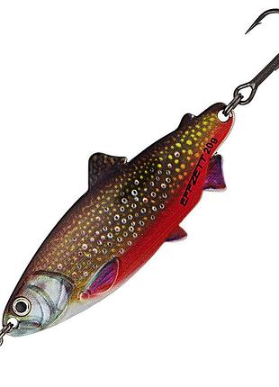Блесна-колебалка dam effzett trout spoon 25гр 9см (brook trout)