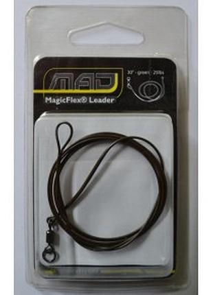 Лідкор моно mad magicflex leader 40 green