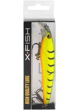 Воблер x-fish slim 100f 100mm 16.5g #098 (0.8-1.2m)