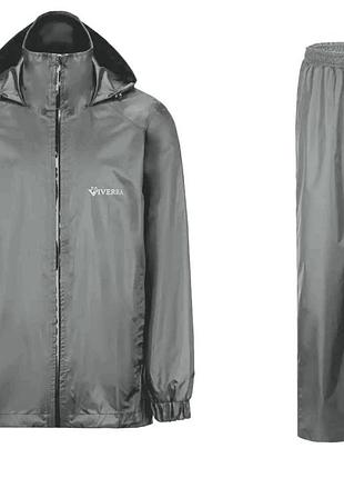 Костюм дощовик viverra rain suit grey m (рб-2264949)