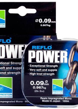Жилка preston reflo power 100m 0.15mm 2.683kg