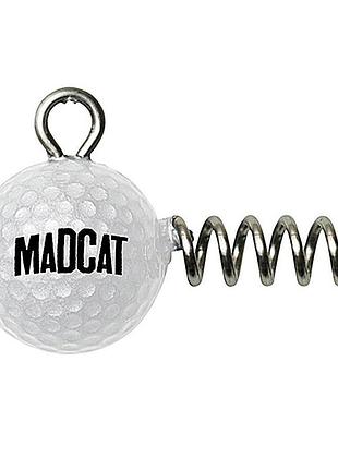 Головка-штопор сомовая dam madcat golf ball screw-in jighead 40гр. 2шт./уп
